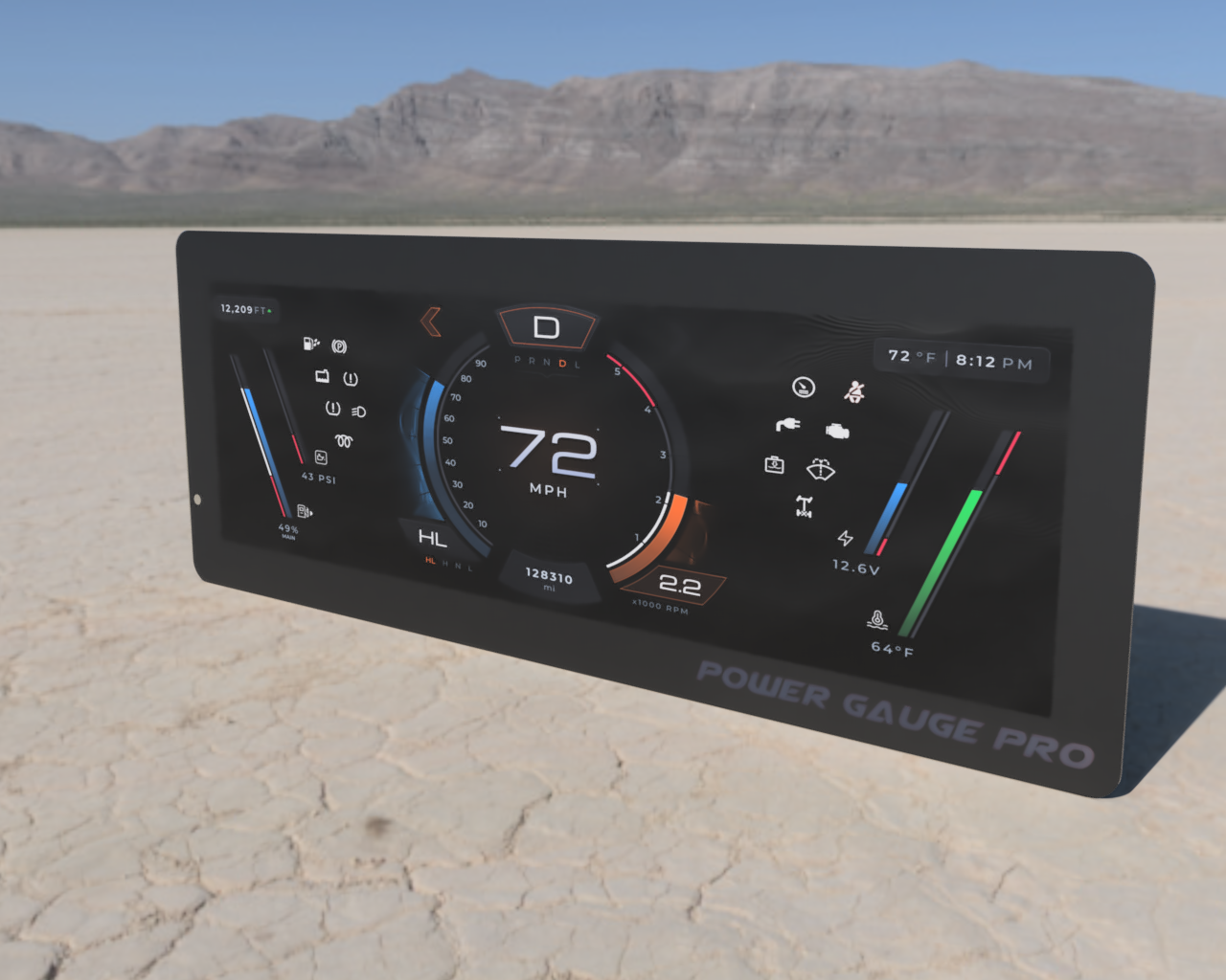 Power Gauge Pro product render